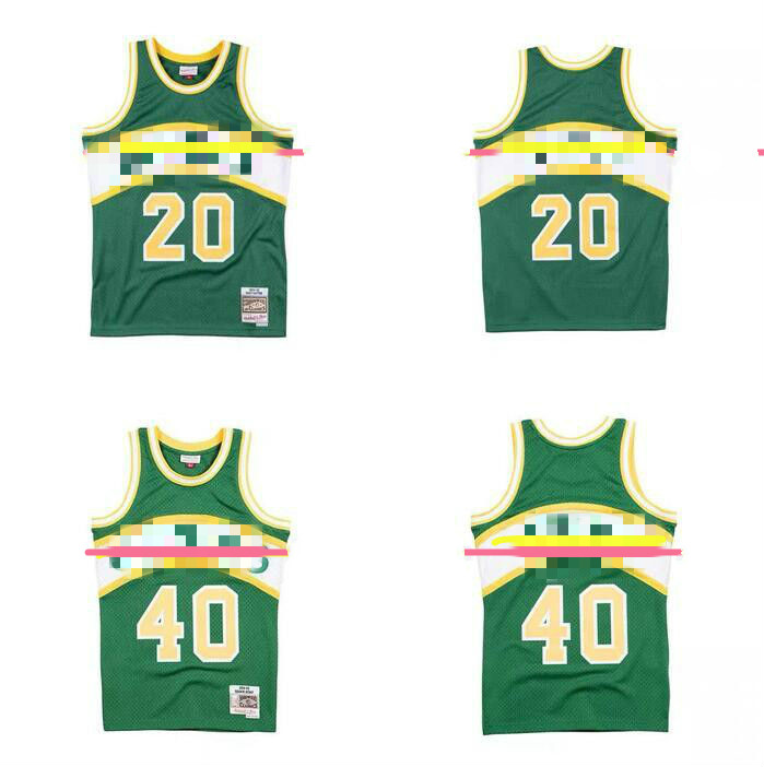 Men basketball Seattle Super sonics 35 Durant 40 KEMP 20 Payton Mitchell&Ness 1994-95 Hardwoods Classics Authentic Jersey
Men basketball Seattle Super sonics 35 Durant 40 KEMP 20 Payton Mitchell&Ness 1994-95 Hardwoods Classics Authentic Jersey