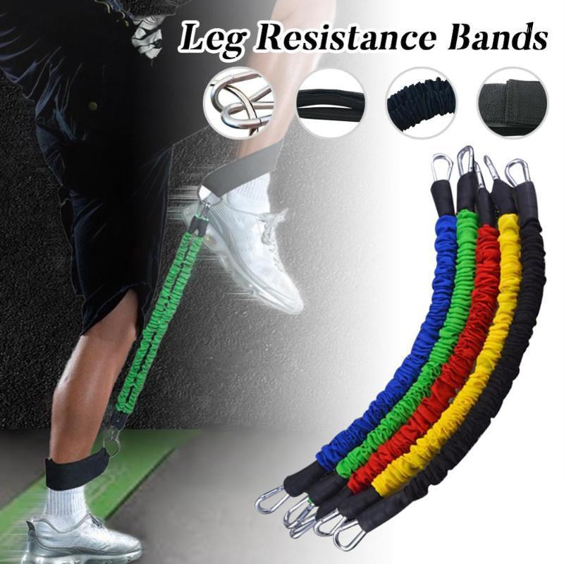 Resistance Bands Workout Latex Elastic Cord with Padded Ankle Straps 2 Stackable 35LBS Cables for Legs1 
Resistance Bands Workout Latex Elastic Cord with Padded Ankle Straps 2 Stackable 35LBS Cables for Legs1