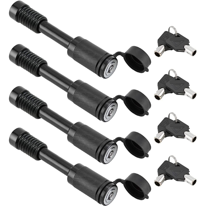 Trailer Hitch Receiver Lock Pin, Black Receiver Lock, Suitable for Class III Hitch, Trailer, Truck, Car, (Pack of 4
Trailer Hitch Receiver Lock Pin, Black Receiver Lock, Suitable for Class III Hitch, Trailer, Truck, Car, (Pack of 4