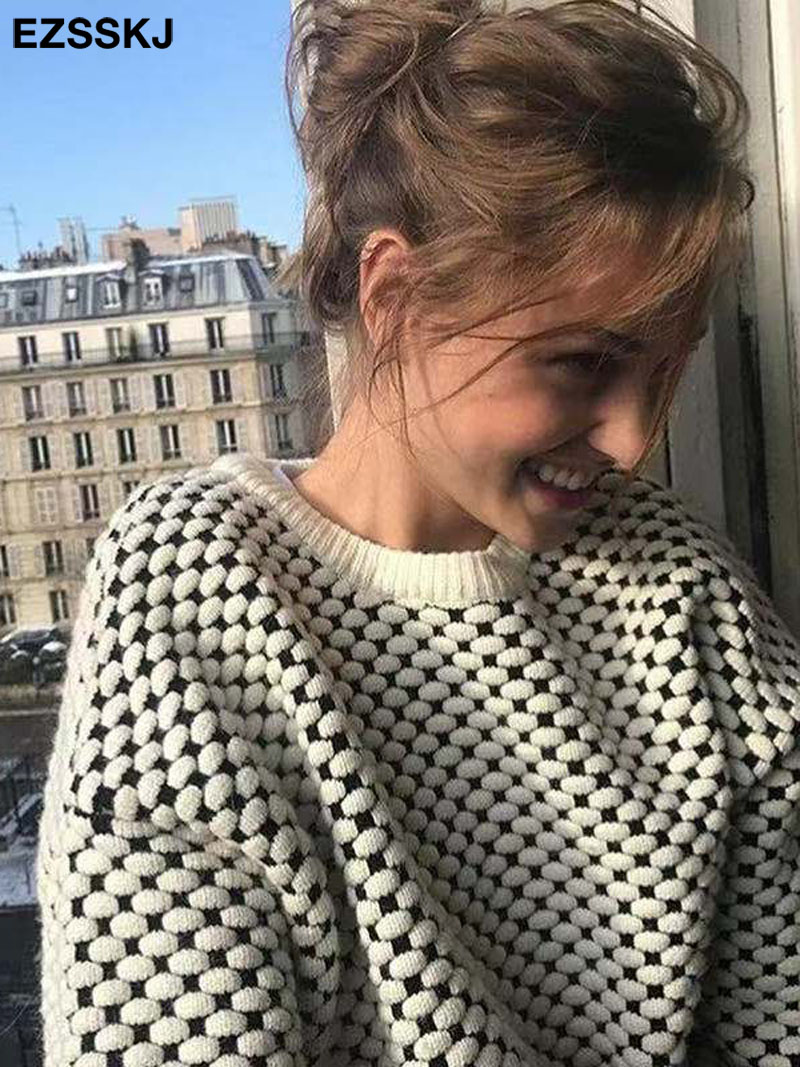 oversize blue dot Sweater Pullovers Women winter autumn thi O-ne chic 2021 sweater long sleeve sweater top, White
oversize blue dot Sweater Pullovers Women winter autumn thi O-ne chic 2021 sweater long sleeve sweater top, White