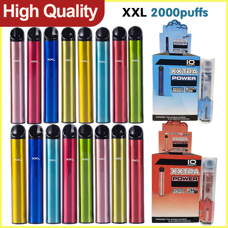 Bang XXL XXTRA Disposable Vape Pen Local Device 2000puffs Vapor 800mAh power Battery 6ml pre-filled Pods bang bars VS puff bars
Bang XXL XXTRA Disposable Vape Pen Local Device 2000puffs Vapor 800mAh power Battery 6ml pre-filled Pods bang bars VS puff bars