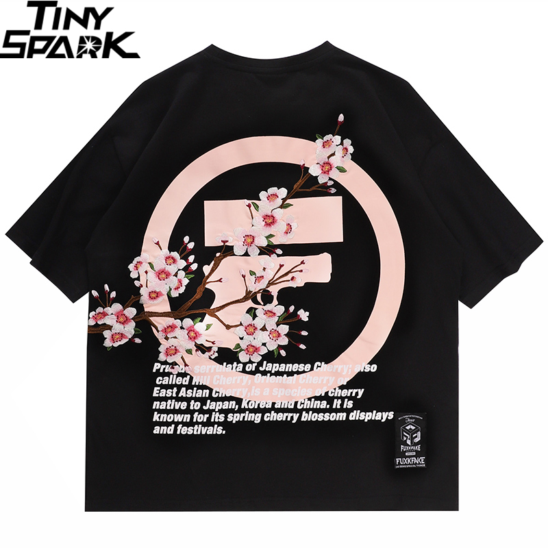 Loose Hip Hop T Shirt Men 2020 Streetwear Japanese Sakura Tshirt Short Sleeve Cotton T-Shirt Oversize Japan Style Tees, A54ft12 black
Loose Hip Hop T Shirt Men 2020 Streetwear Japanese Sakura Tshirt Short Sleeve Cotton T-Shirt Oversize Japan Style Tees, A54ft12 black