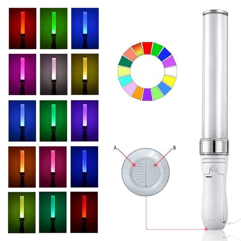 15 Colors Change LED Glow Stick Celebration Light Stick Party Wedding Battery Powered Fluorescent Camping Vocal Concerts Decor
15 Colors Change LED Glow Stick Celebration Light Stick Party Wedding Battery Powered Fluorescent Camping Vocal Concerts Decor