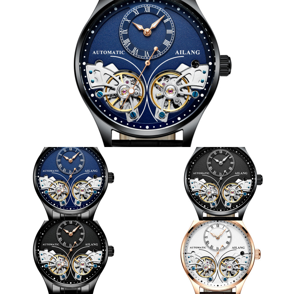 2020 New AILANG Brand Men Automatic mechanical Watches Top Leatehr Waterproof Steampunk Watches Mens Skeleton Clock Rome Relogio Y1220, Slivery;brown
2020 New AILANG Brand Men Automatic mechanical Watches Top Leatehr Waterproof Steampunk Watches Mens Skeleton Clock Rome Relogio Y1220, Slivery;brown