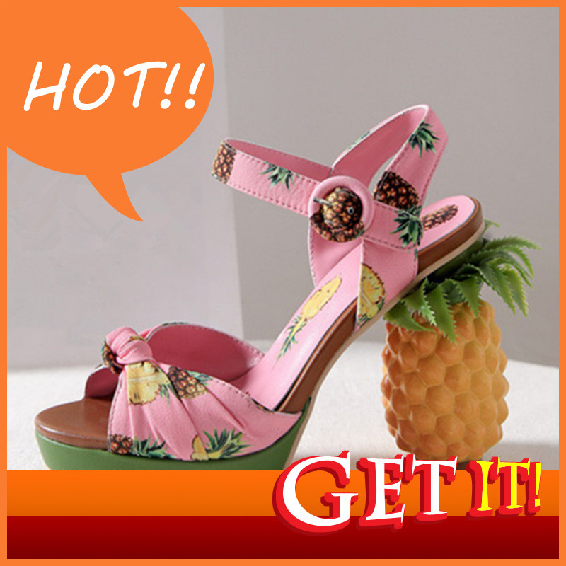 Heels Women's Pineapple Sandals Print Ladies Platform Women Stiletto Valentine Shoes Ovo5, Pink
Heels Women's Pineapple Sandals Print Ladies Platform Women Stiletto Valentine Shoes Ovo5, Pink
