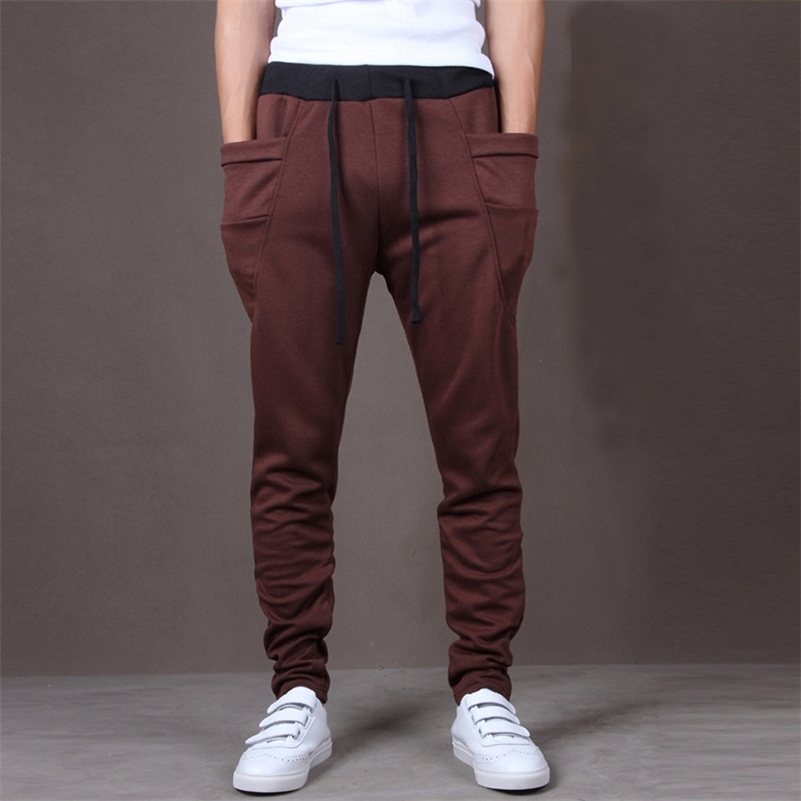 Casual Men Pants Unique Big Pocket Hip Hop Harem Pants Quality Outwear Sweatpants Casual Mens Joggers TOP HERE Men's Trousers LJ201222, Black
Casual Men Pants Unique Big Pocket Hip Hop Harem Pants Quality Outwear Sweatpants Casual Mens Joggers TOP HERE Men's Trousers LJ201222, Black