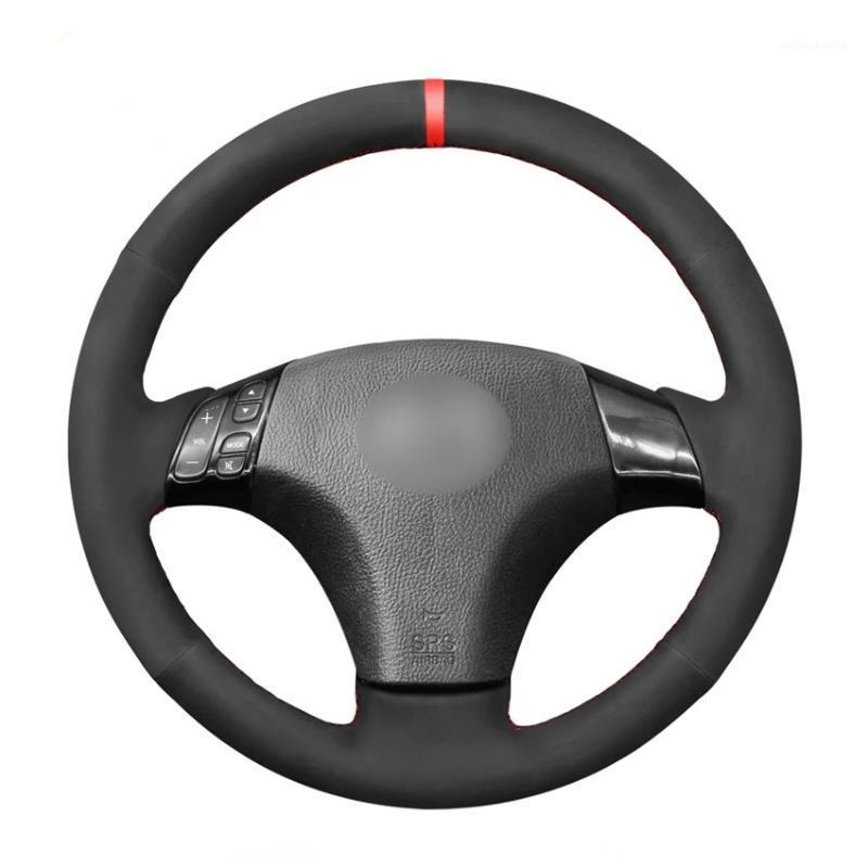Steering Wheel Covers Hand-stitched Black Suede Red Marker Car Cover For 3 Axela 2004-2009 5 2004-2010 6 Atenza
Steering Wheel Covers Hand-stitched Black Suede Red Marker Car Cover For 3 Axela 2004-2009 5 2004-2010 6 Atenza
