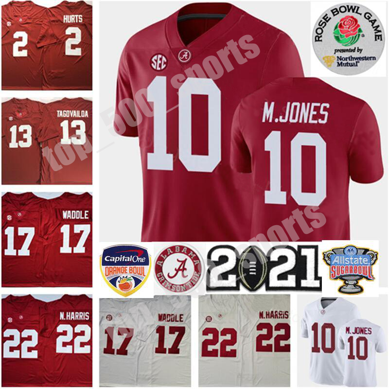 2021 Playoff Alabama Crimson Tide Mac Jones Jersey NCAA Jaylen Waddle Tua Tagovailoa Najee Harris Devonta Smith Jalen Hurts John Metchie III, Colour 6
2021 Playoff Alabama Crimson Tide Mac Jones Jersey NCAA Jaylen Waddle Tua Tagovailoa Najee Harris Devonta Smith Jalen Hurts John Metchie III, Colour 6