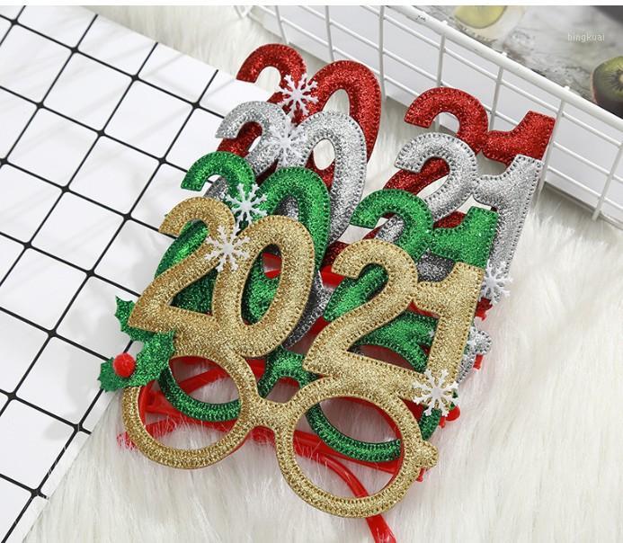 Christmas snowflake digital 2021 glasses Christmas party performance dress up Christmas decorative glasses gold silver red green1
Christmas snowflake digital 2021 glasses Christmas party performance dress up Christmas decorative glasses gold silver red green1