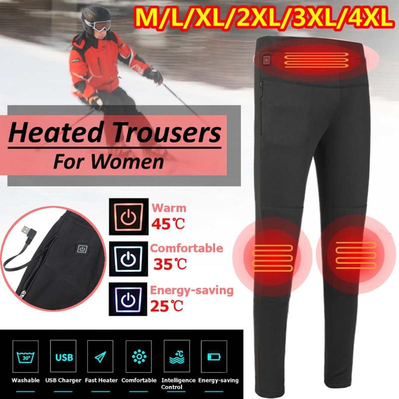 Winter Heated Pants Self Heating Pants Outdoor Hiking Warm Slim USB Skiing Electric Thermal Trousers Women, As pic
Winter Heated Pants Self Heating Pants Outdoor Hiking Warm Slim USB Skiing Electric Thermal Trousers Women, As pic