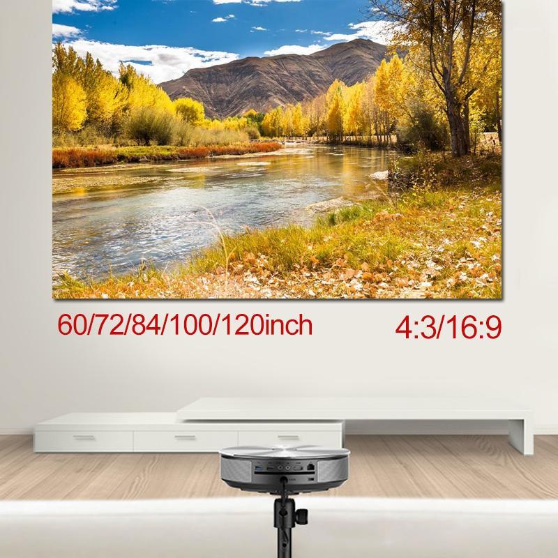 Projector Curtain Soft Projector Screen 4:3 60/72/84 inch Home Theater Classroom Projection Screen Cinema1
Projector Curtain Soft Projector Screen 4:3 60/72/84 inch Home Theater Classroom Projection Screen Cinema1