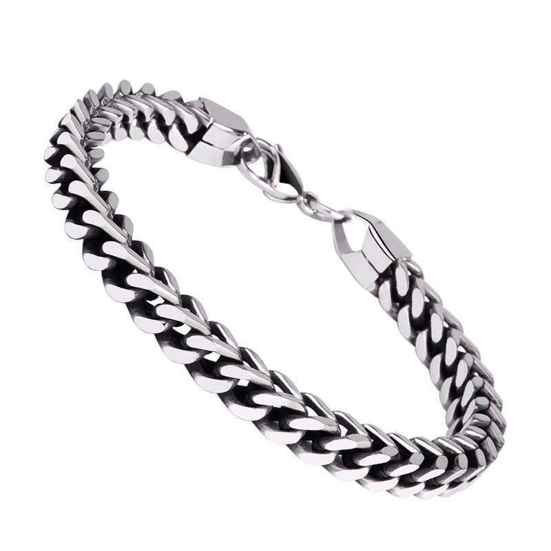 Free Shipping 6mm Thickenss Classic 316L Stainless Steel Chain Bracelet Man's Heavy Metal Puck Bangles 20cm
Free Shipping 6mm Thickenss Classic 316L Stainless Steel Chain Bracelet Man's Heavy Metal Puck Bangles 20cm