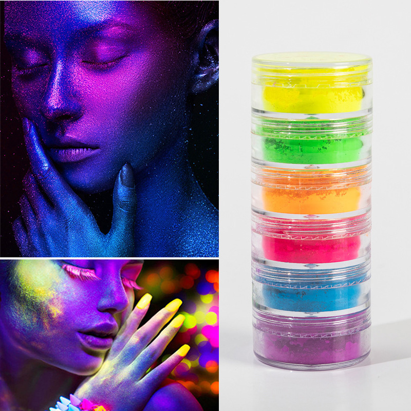 Newest Neon Makeup Eyeshadow 6colors in 1 set Neon Eye Shadow Powder Beauty Eye cosmetics, Multi
Newest Neon Makeup Eyeshadow 6colors in 1 set Neon Eye Shadow Powder Beauty Eye cosmetics, Multi
