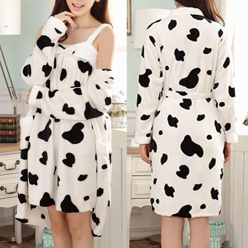 Pajamas Nightgown Set Women's Cute Printed Sling Nightgown Dress+Long Sleeve Coral Velvet Two-piece Girl Home Service1, Blue
Pajamas Nightgown Set Women's Cute Printed Sling Nightgown Dress+Long Sleeve Coral Velvet Two-piece Girl Home Service1, Blue