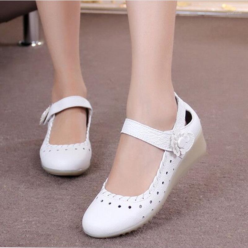 Womens Leather Wedge Med heel Shoes Oxford Breathable White Soft Shoes New Pumps S871
Womens Leather Wedge Med heel Shoes Oxford Breathable White Soft Shoes New Pumps S871