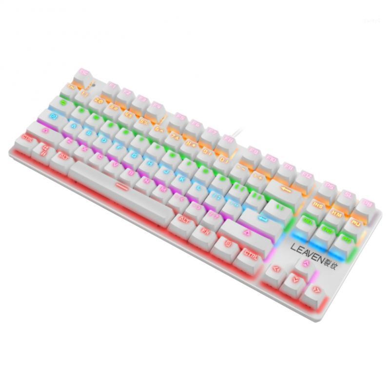 4Colors Wired Gaming Keyboard Mechanical Feeling Keyboards USB Keycaps Keyboard Waterproof Computer Game Gamer Teclado Mecanico1
4Colors Wired Gaming Keyboard Mechanical Feeling Keyboards USB Keycaps Keyboard Waterproof Computer Game Gamer Teclado Mecanico1