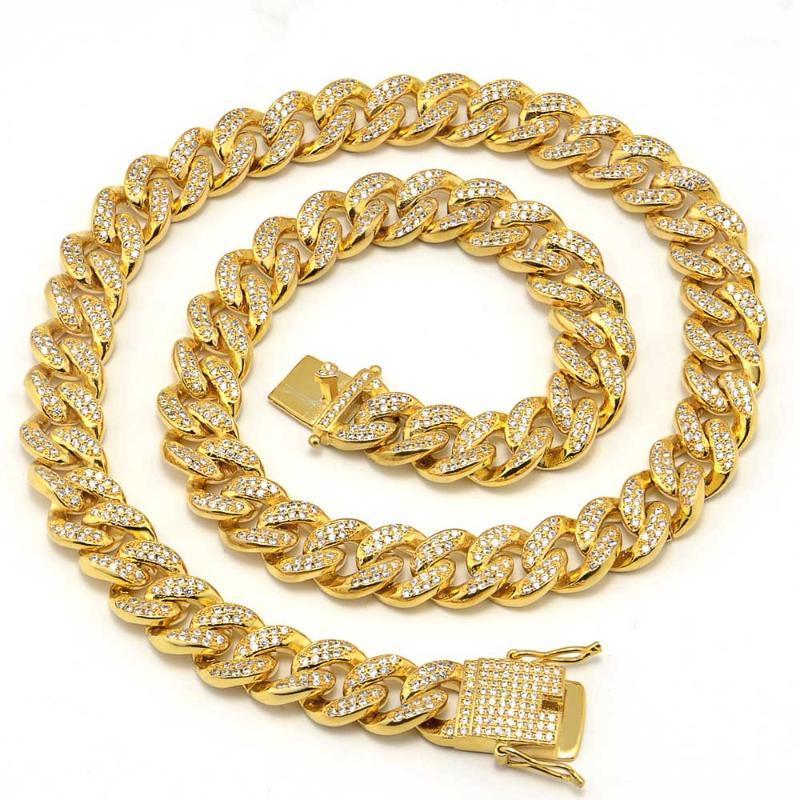 Top Quality Men Womens Miami Cuban Chains Hip Hop Necklace Full Cubic Zirconia Iced Out Bling Bling Jewelry Accessories1
Top Quality Men Womens Miami Cuban Chains Hip Hop Necklace Full Cubic Zirconia Iced Out Bling Bling Jewelry Accessories1