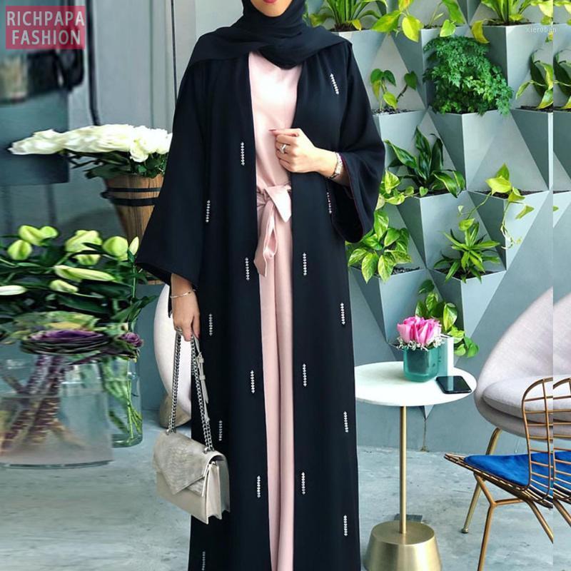 Ethnic Clothing Eid Mubarak Kaftan Dubai Abaya Kimono Cardigan Hijab Muslim Dress Abayas For Women Islam European Robe Djellaba Femme1
Ethnic Clothing Eid Mubarak Kaftan Dubai Abaya Kimono Cardigan Hijab Muslim Dress Abayas For Women Islam European Robe Djellaba Femme1