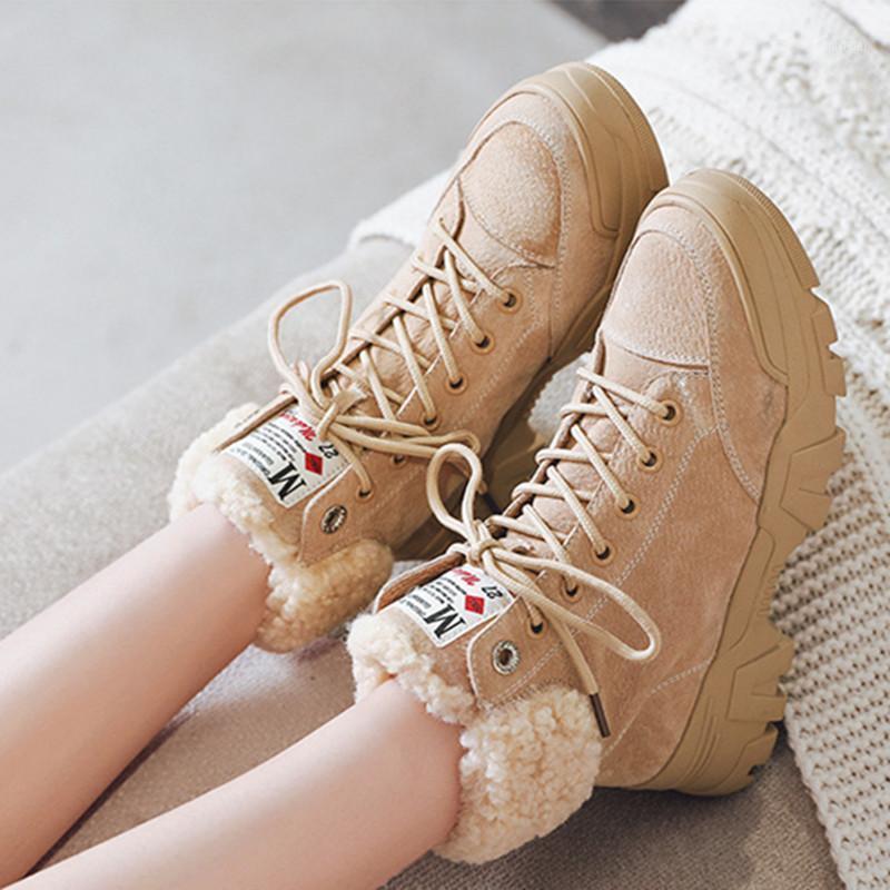 Warm Fur Women Snow Boots Shoes Casual Sneakers Thick Platform Ankle Boots Lace up Winter Shoes 2021 Plush Size 33-411, Khaki
Warm Fur Women Snow Boots Shoes Casual Sneakers Thick Platform Ankle Boots Lace up Winter Shoes 2021 Plush Size 33-411, Khaki