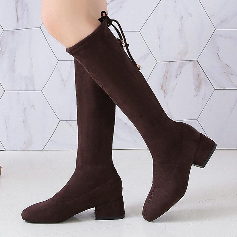Plus Size 35-51 Nice New Knee High / Ankle Boots Women Autumn Plain Black Brown Shoes Woman High Heels Female Casual Wild Pumps, Ankle brown
Plus Size 35-51 Nice New Knee High / Ankle Boots Women Autumn Plain Black Brown Shoes Woman High Heels Female Casual Wild Pumps, Ankle brown