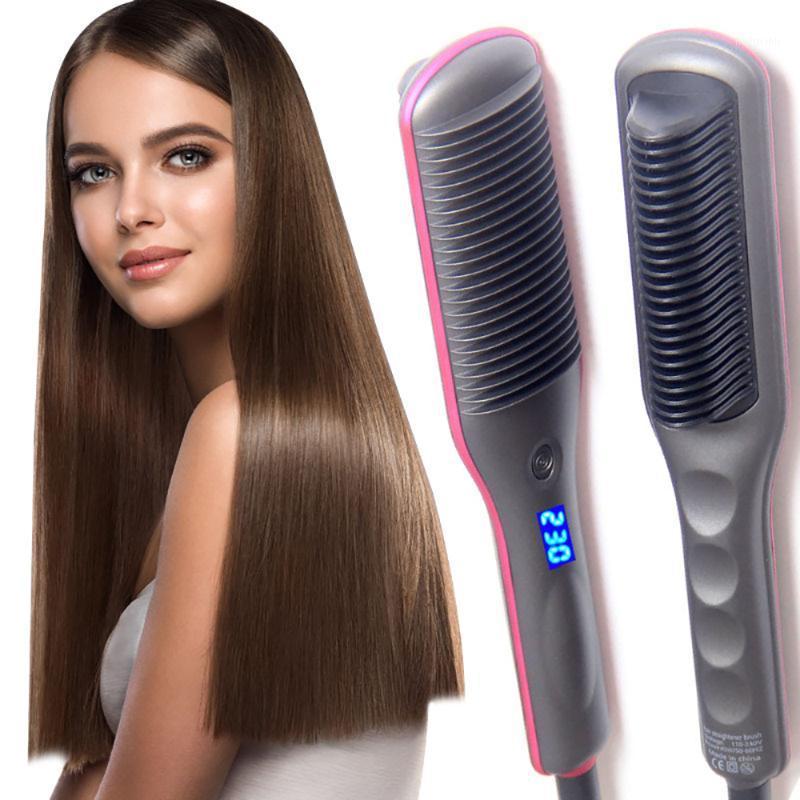 Electric Hair Brushes Straight Comb Anti-scald Straight Hair Comb Hot Straightener Straightener Brush 360 Rotatable1
Electric Hair Brushes Straight Comb Anti-scald Straight Hair Comb Hot Straightener Straightener Brush 360 Rotatable1