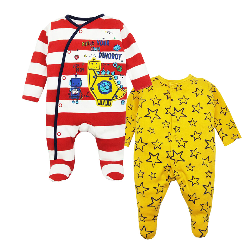 High quality Rompers Spring Newborn Long Sleeves Girls Boys Clothes Cotton bebe Jumpsuit Baby Clothing 201027