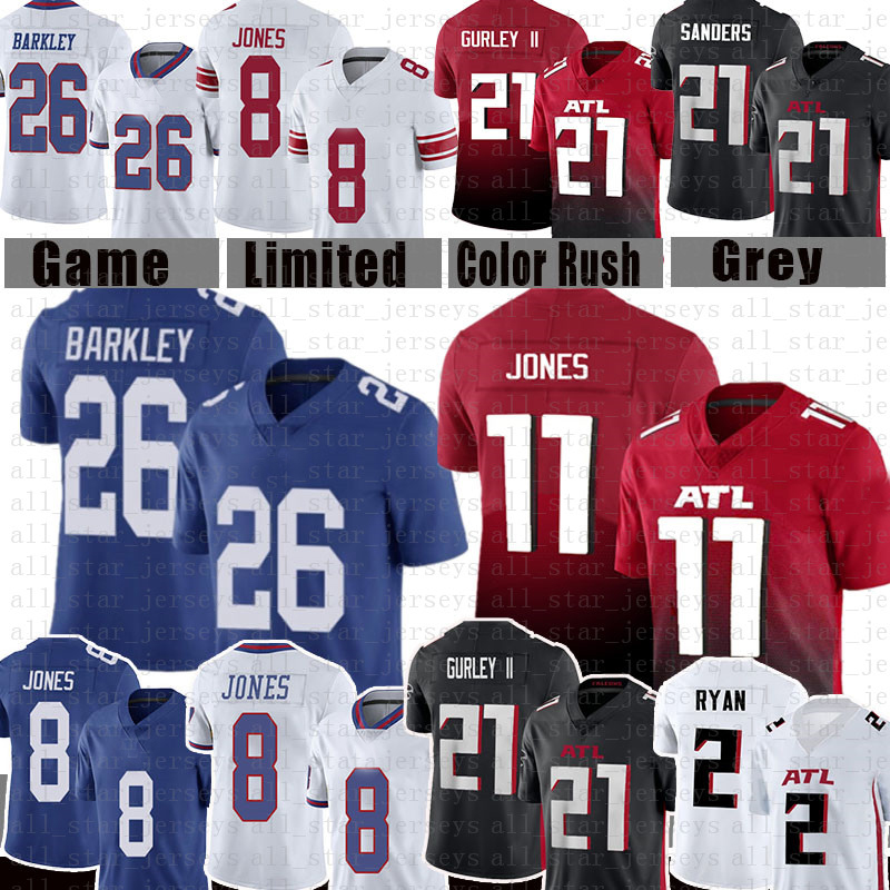 26 Saquon Barkley 8 Daniel Jones Football Jersey 11 Julio Jones 21 Todd Gurley II 2 Matt Ryan 21 Deion Sanders Jerseys, Jersey (juren)
26 Saquon Barkley 8 Daniel Jones Football Jersey 11 Julio Jones 21 Todd Gurley II 2 Matt Ryan 21 Deion Sanders Jerseys, Jersey (juren)