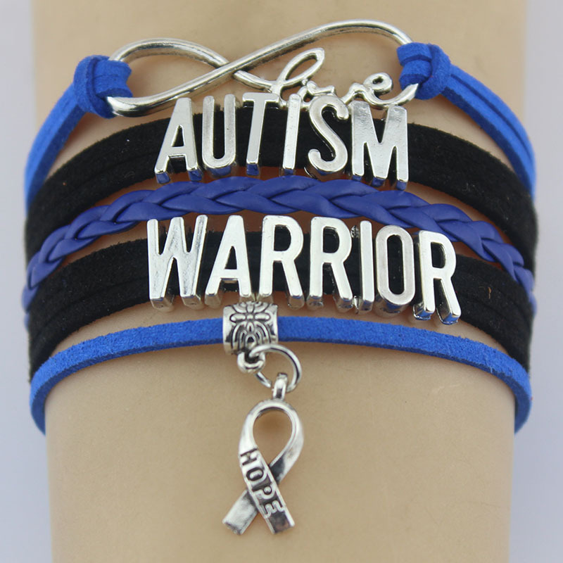 Infinity Love Autism Warrior Itp Epilepsy Hope Ribbon Charm Bracelet Wrap Leather Bracelets & Bangle Women Men Jewelry
Infinity Love Autism Warrior Itp Epilepsy Hope Ribbon Charm Bracelet Wrap Leather Bracelets & Bangle Women Men Jewelry
