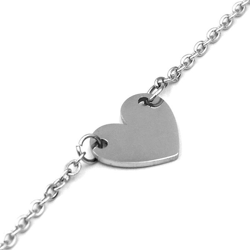 Small clear stainless steel bracelet Heart-shaped Pendant bracelet/Anklet Adjustable for women Bracelets fashion jewelry gift1
Small clear stainless steel bracelet Heart-shaped Pendant bracelet/Anklet Adjustable for women Bracelets fashion jewelry gift1