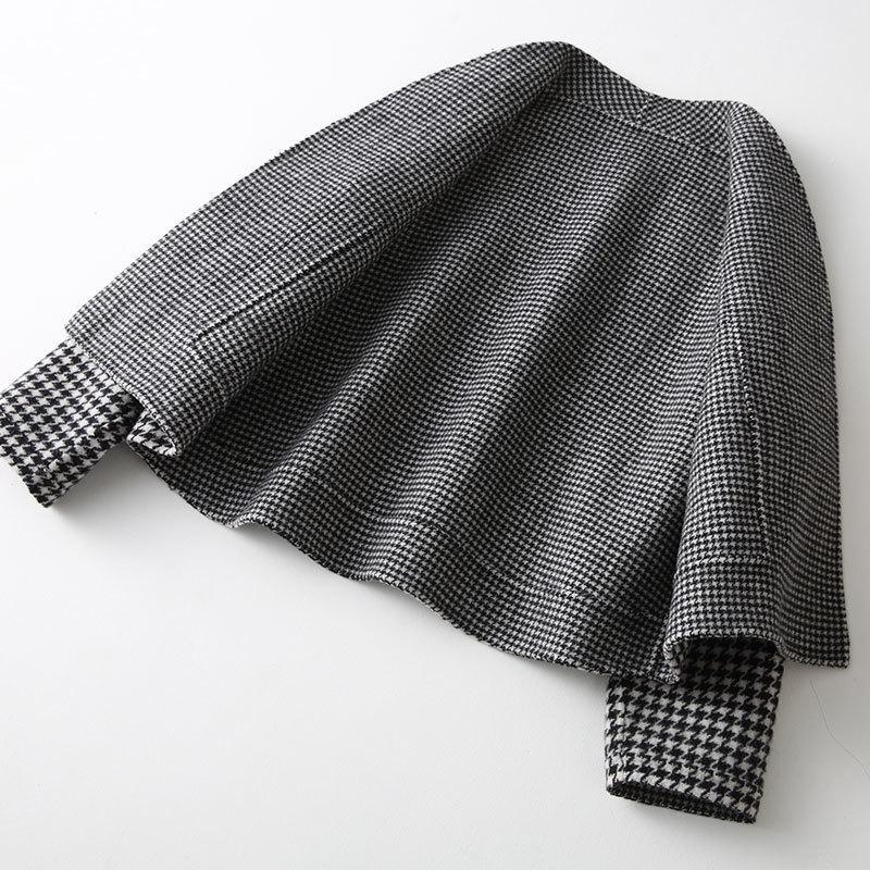 Casual Winter Women Coat Short 2020 Spring Autumn Female Jacket Plaid Double-side Wool Coats Outerwear 37119 YQ13721
Casual Winter Women Coat Short 2020 Spring Autumn Female Jacket Plaid Double-side Wool Coats Outerwear 37119 YQ13721