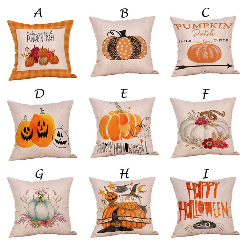 2021 Throw Pillow Cover Case Halloween Pumpkin Cotton Linen Cushion Cover For Sofa Party Chair Decoration
2021 Throw Pillow Cover Case Halloween Pumpkin Cotton Linen Cushion Cover For Sofa Party Chair Decoration