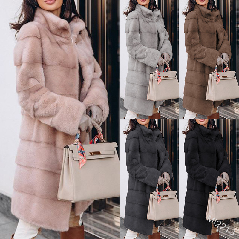 Rabbit Fur Patchwork Womens Fur Solid Color Long Sleeve Winter Stand Neck Designer 5 Colors Option Coats
Rabbit Fur Patchwork Womens Fur Solid Color Long Sleeve Winter Stand Neck Designer 5 Colors Option Coats