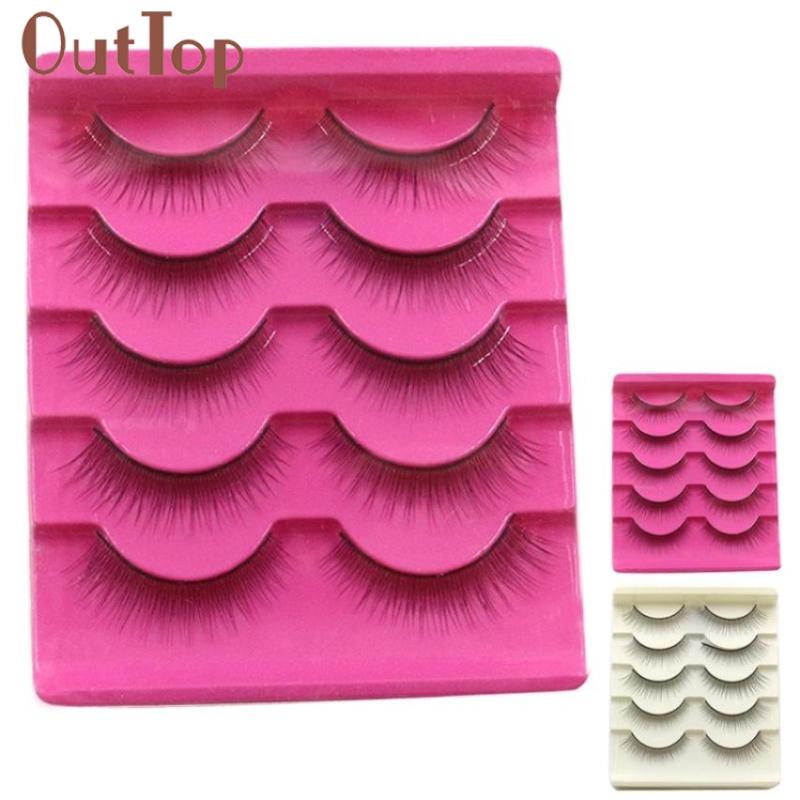 5 Pairs of Long Black Fake Eyelashes Stems Thick Handmade False Eyelashes Makeup Nature False Lashes Comestic jan18
5 Pairs of Long Black Fake Eyelashes Stems Thick Handmade False Eyelashes Makeup Nature False Lashes Comestic jan18