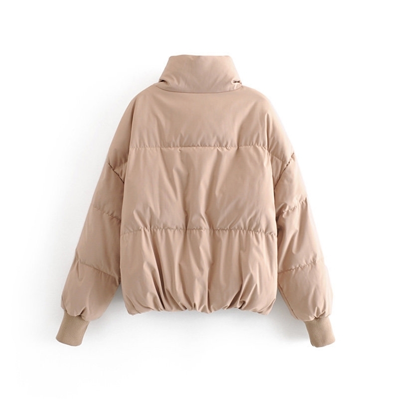 Wixra Women's Jacket Fashion Trendy Parka Overcoat Solid Warm Outerwear and Coats Winter Ladies Streetwear Casual Clothing Y201001