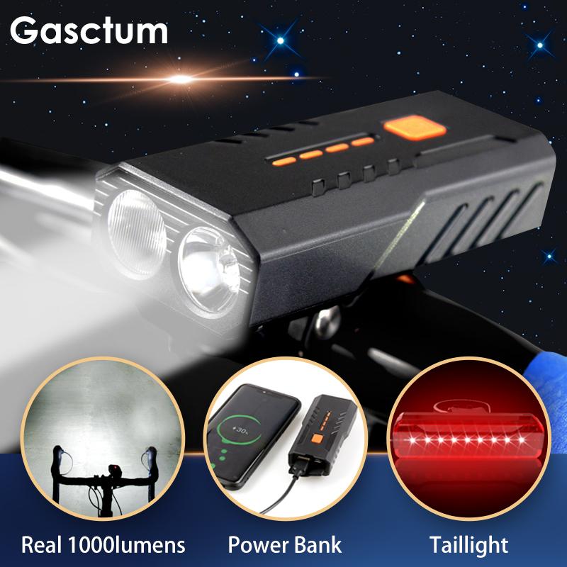 Powerful 1000 Lumens Bicycle Headlight 4000mAh as Power Bank USB Chargeable Bike Light Front IPX5 Waterproof MTB Bike
Powerful 1000 Lumens Bicycle Headlight 4000mAh as Power Bank USB Chargeable Bike Light Front IPX5 Waterproof MTB Bike