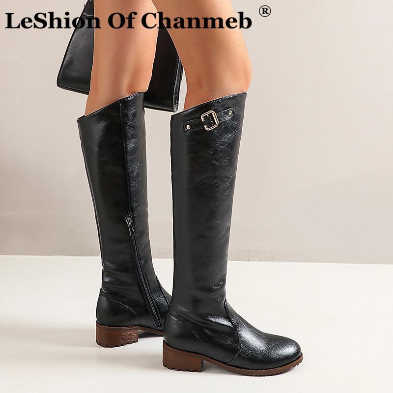 Retro Style Women Largest Size 48 Knee High Boots Warm Winter Shoes Woman Ladies Zipper Black Brown Long Tall Motorcycle Boots1
Retro Style Women Largest Size 48 Knee High Boots Warm Winter Shoes Woman Ladies Zipper Black Brown Long Tall Motorcycle Boots1