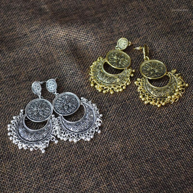 6Pairs Classic Retro Big Round Gold Carved Dangle Earrings Antique Women's Vintage Bell Tassel Dangling Wedding Jewelry & Chandelier, Silver
6Pairs Classic Retro Big Round Gold Carved Dangle Earrings Antique Women's Vintage Bell Tassel Dangling Wedding Jewelry & Chandelier, Silver
