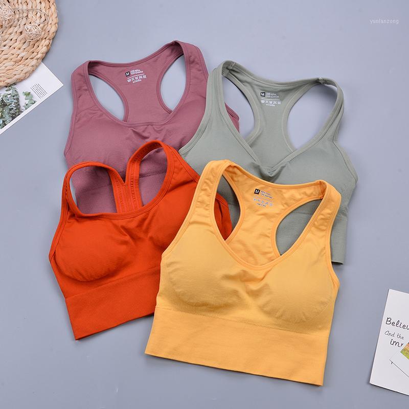 2020 New Fabric Nylon Breathable Women Yoga Tops Bra Solid Color And Sexy Sports Wear Outdoor Exercise Clothes1, Beige 
2020 New Fabric Nylon Breathable Women Yoga Tops Bra Solid Color And Sexy Sports Wear Outdoor Exercise Clothes1, Beige