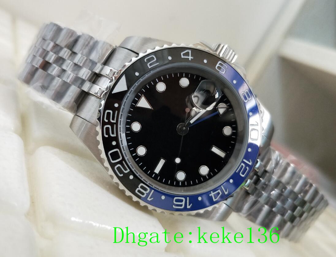 2 colors Basel World Watch 40mm GMT 126710 126710BLRO Pepsi Red Blue jubilee Luminescent Asia 2813 Movement Mechanical Automatic Mens Watches gift box Wristwatches
2 colors Basel World Watch 40mm GMT 126710 126710BLRO Pepsi Red Blue jubilee Luminescent Asia 2813 Movement Mechanical Automatic Mens Watches gift box Wristwatches