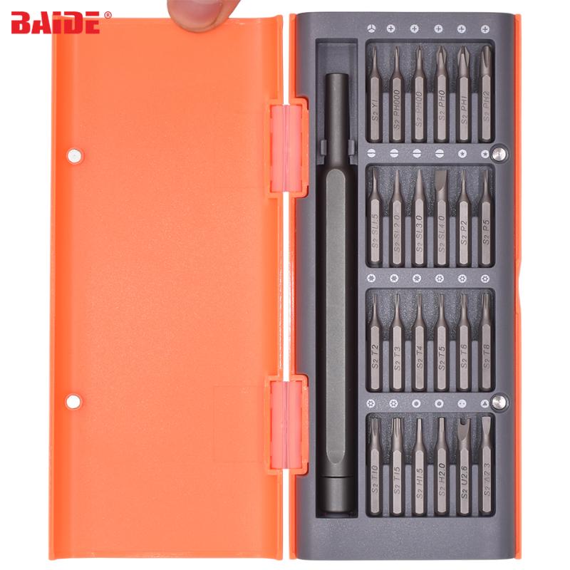 New Style Orange Box Accept OEM Logo 24 in 1 Screwdriver Kit with High Quality S2 Bit Precision Tools for Mi 60set/lot
New Style Orange Box Accept OEM Logo 24 in 1 Screwdriver Kit with High Quality S2 Bit Precision Tools for Mi 60set/lot