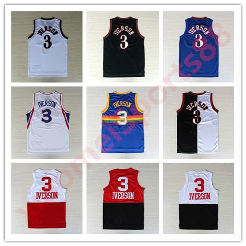 Allen 3 Iverson Jerseys Top Quality Georgetown Hoyas Basketball Jerrsey College University Shirts Mens Stitched S-XXL, As shown in illustration
Allen 3 Iverson Jerseys Top Quality Georgetown Hoyas Basketball Jerrsey College University Shirts Mens Stitched S-XXL, As shown in illustration