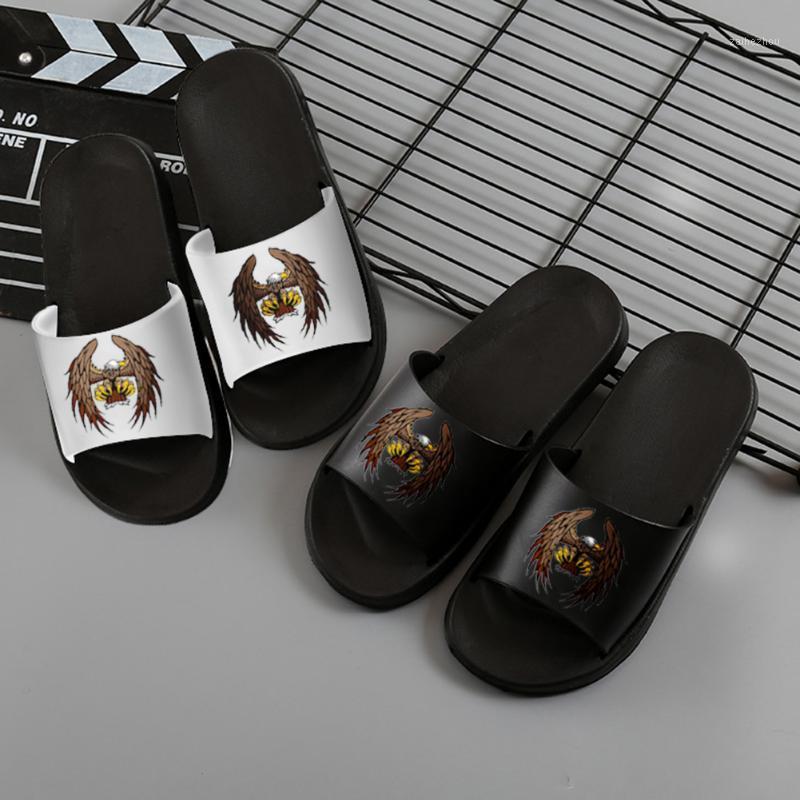 Men Slippers Eagle Pattern Indoor Slippers Summer Beach Sandals Slides Wear-resistant1, Black
Men Slippers Eagle Pattern Indoor Slippers Summer Beach Sandals Slides Wear-resistant1, Black