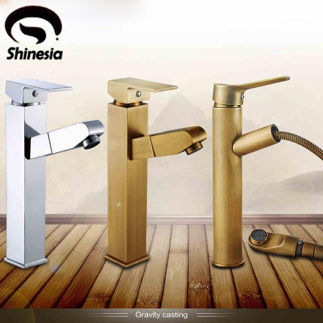 Solid Brass Countertop Bathroom Sink Faucet Pull Out Swivel Spout Basin Mixer Tap For Hot and Cold Water1
Solid Brass Countertop Bathroom Sink Faucet Pull Out Swivel Spout Basin Mixer Tap For Hot and Cold Water1