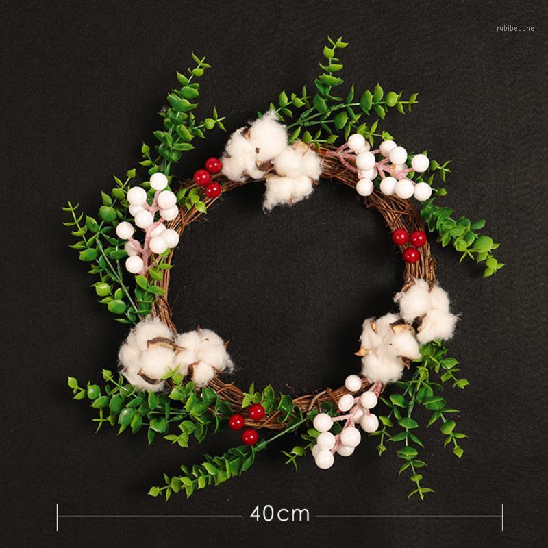 Simulation Milan Flower Garland with Green Ring Ornaments for Home Door Wall Hanging Flower Wreath Xmas Party Decoration1, 25cm
Simulation Milan Flower Garland with Green Ring Ornaments for Home Door Wall Hanging Flower Wreath Xmas Party Decoration1, 25cm