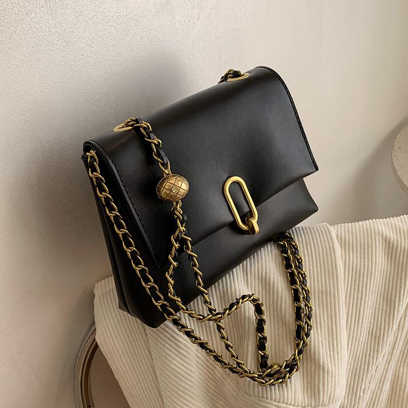Vintage Square Crossbody bag 2021 New High-quality PU Leather Women's Designer Handbag High capacity Shoulder Messenger Bag, Black
Vintage Square Crossbody bag 2021 New High-quality PU Leather Women's Designer Handbag High capacity Shoulder Messenger Bag, Black