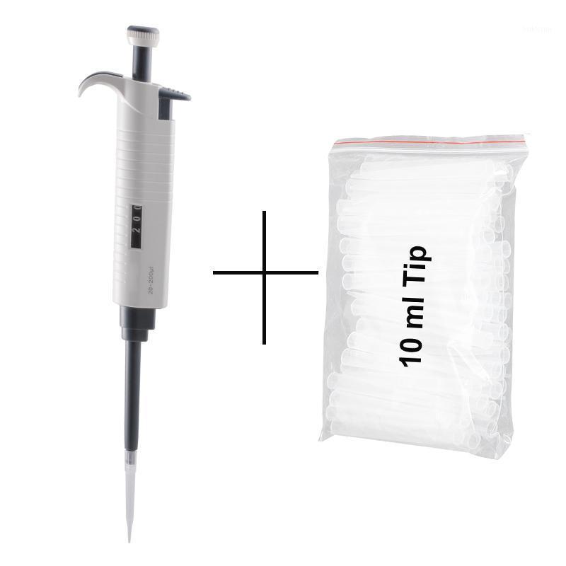 2-10ml Digital Adjustable Micro Pipette Micropipette Pipettor Gun With 10ml Tip1