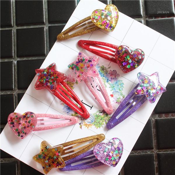 2PCS Lovely New Shining Star Heart-shaped Girls Hair Accessories Kids Hairpins Children Headwear Baby Hair Clips Headdress1
2PCS Lovely New Shining Star Heart-shaped Girls Hair Accessories Kids Hairpins Children Headwear Baby Hair Clips Headdress1