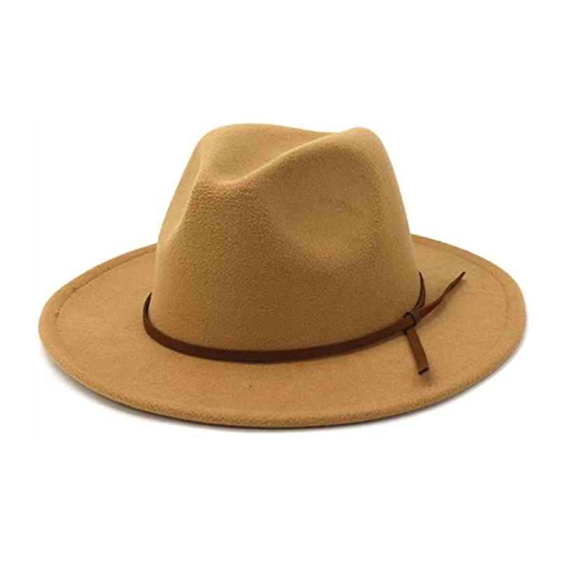 Fashion Wide Brim Fedoras Women Floppy Panama Hats with Band Elegant Men Trilby Cap Winter Jazz Hat wholesale, 02
Fashion Wide Brim Fedoras Women Floppy Panama Hats with Band Elegant Men Trilby Cap Winter Jazz Hat wholesale, 02