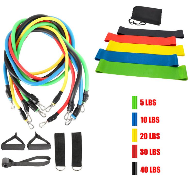 17Pcs/Set TPE Resistance Bands Gym Door Anchor Ankle Straps With Bag Kit Set Yoga Exercise Fitness Band Rubber Loop Tube Bands
17Pcs/Set TPE Resistance Bands Gym Door Anchor Ankle Straps With Bag Kit Set Yoga Exercise Fitness Band Rubber Loop Tube Bands