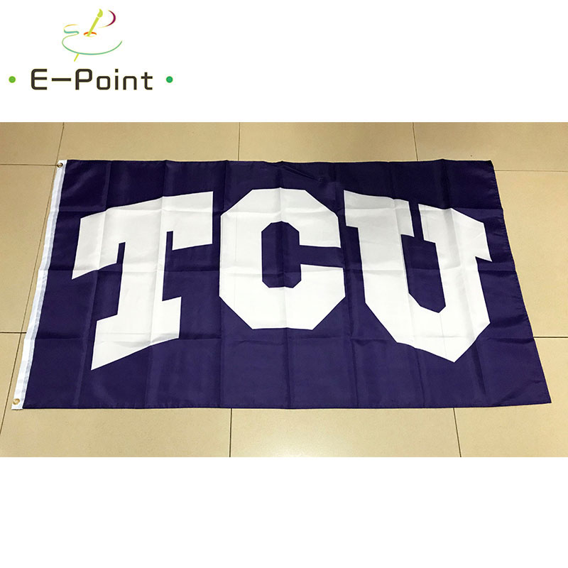 NCAA TCU Horned Frogs Flag 3*5ft (90cm*150cm) Polyester flag Banner decoration flying home & garden flag Festive gifts
NCAA TCU Horned Frogs Flag 3*5ft (90cm*150cm) Polyester flag Banner decoration flying home & garden flag Festive gifts